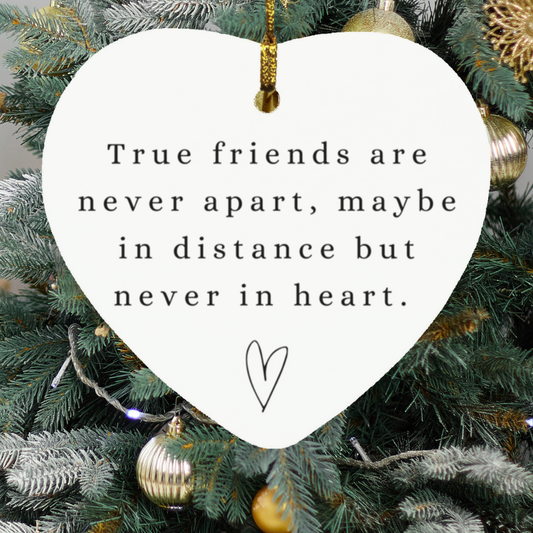 Long Distance Friends Ornament