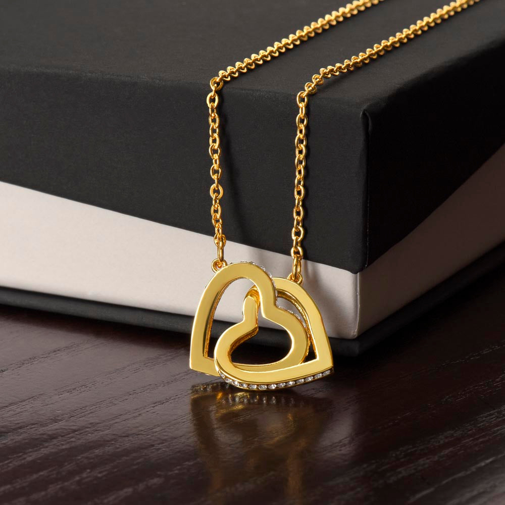 Big Sister & Little Sister | Interlocking Heart Necklace