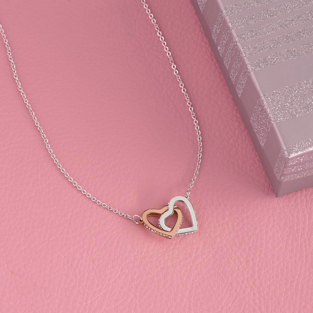 Big Sister & Little Sister | Interlocking Heart Necklace