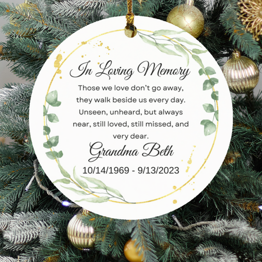 In Loving Memory Ornament